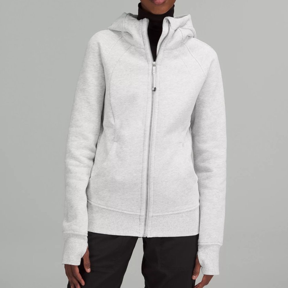Lululemon Grey Scuba Full Zip